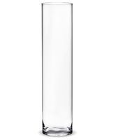Wazon szklany cylinder rura tuba 60 x 15 cm