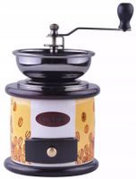 MŁYNEK RĘCZNY DO MIELENIA KAWY CERAMICZNY METAL