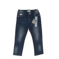 PIAZZA ITALIA Spodnie Niebieski Nowy z metką 92 (18-24 miesiąc)  Spodnie jeansowe Dziewczęce Jeans