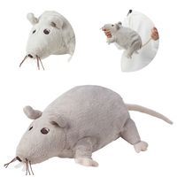 Pluszowy szczur mysz IKEA Gosig Ratta szary 23 cm