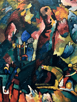 Reprodukcje obrazów Picture with an Archer - Wassily Kandinsky Rozmiar - 80x60