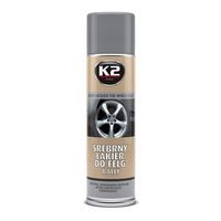 K2 Pro lakier do malowania felg spray Srebrny 500ml