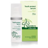 MACROVITA OLIVE-ELIA Youth Protect Serum przeciwzmarszczkowe serum na twarz, szyję i dekolt z bio-składnikami 30ml