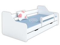 Łóżko dla dzieci DIONE 160x80 - białe