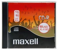 CD-R 700MB MUSIC AUDIO XL-II 80 MIN JEWEL SZT*10