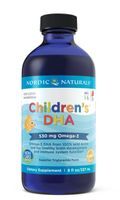 Children's DHA - DHA i EPA dla dzieci o smaku truskawkowym (237 ml) Nordic Naturals