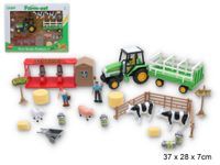 Nowy Zestaw farmerski - swinie, krowy Zwierzęta figurki Zabawka dla dzieci