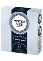 3 Prezerwatywy Mister Size - Rozmiar 47