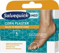 SALVEQUICK Foot Care For Corn hydrożelowe plastry na pęcherze i otarcia 6szt.