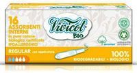 Vivicot BIO- Tampony higieniczne REGULAR z aplikatorem z organicznej bawełny 16szt