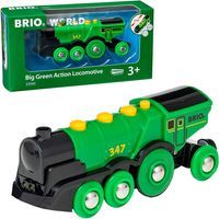 BRIO Lokomotywa klasyczna zielona 33593