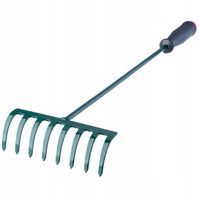 GRABKI GRABIE OGRODOWE Z TRZONEM 60CM 8-ZĘBNE