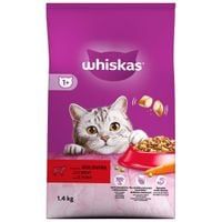 Whiskas Sucha karma dla kota Wołowina 1,4 kg