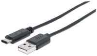 KABEL USB C-A M/M USB 2.0 Hi-Speed Manhattan 1,0 m 353298