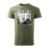 Koszulka outdoor w góry dla turysty namiot Tatry trekkingowa męska khaki REGULAR XXL
