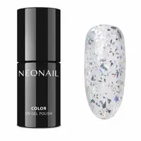 NEONAIL 9238-7 Lakier Hybrydowy 7,2 ml - Silver Confetti