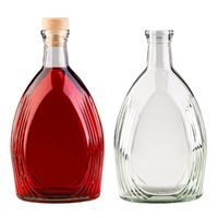 Butelka ASTERIA 500 ml na nalewki wino z korkiem grzybkiem