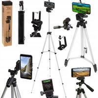 STATYW TRIPOD UCHWYT NA APARAT KAMER 150CM PILOT
