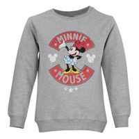 Bluza Myszka Minnie dziecięca dla dziewczynki szara 140