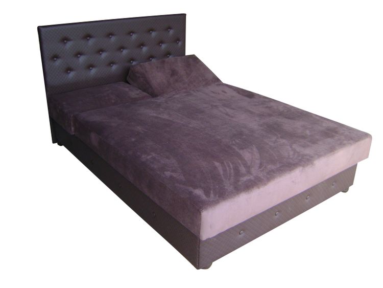 Łóżko 160x200 tapicerowane z materacem pojemnikiem ŁÓŻKA NA WYMIAR